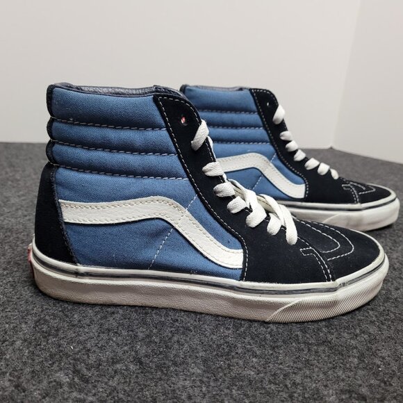 NWOT Sk8-Hi Shoe in Blue/Blue W-6 M-4.5 - Picture 5 of 9